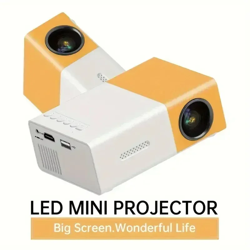YG300 MINI projecteur capable Home cinéma Smart TV Laser projecteur 3D cinéma LED vidéoprojecteur pour 4k 1080P film Via HD_voghion.com
