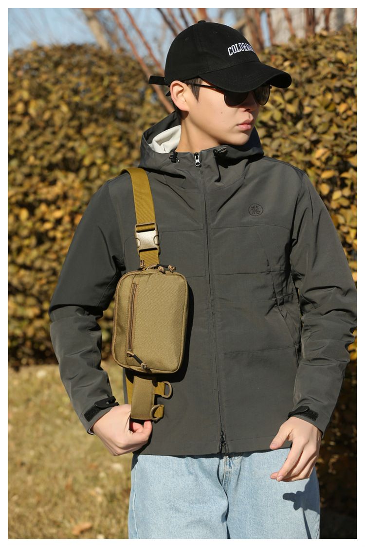 Borsa da jogging da città, alla moda, casual, da donna, in tinta unita, versatile, a tracolla, per sport all'aria aperta, marsupio per cellulare_voghion.com