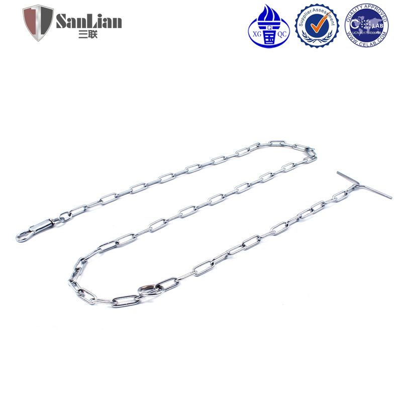 Guinzaglio per animali domestici Sanlian, vendita diretta, 180 cm, fibbia in metallo all'ingrosso, catena ad anello dritto_voghion.com