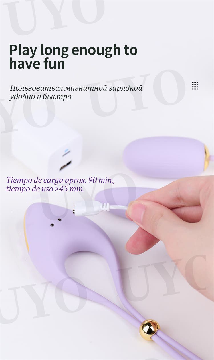 UYO, 10 velocidades, estimulação suave do ponto G com mamilo, anel, brinquedo de dramatização infantil, brinquedo sexual_voghion.com