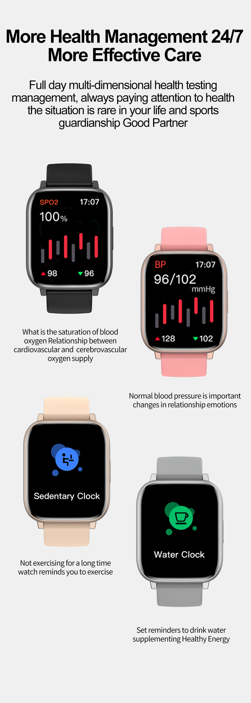 New H9 Smart Watch Health Monitoring Bluetooth Call Watch Sports Heart Rate Blood Oxygen_voghion.com