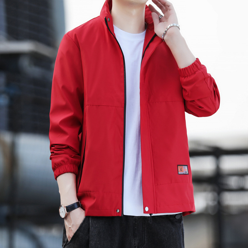 Herrenmantel 2023 Herbst/Winter neue modische koreanische Version Freizeitjacke Herren-Baseballanzug trendige Kleidung_voghion.com