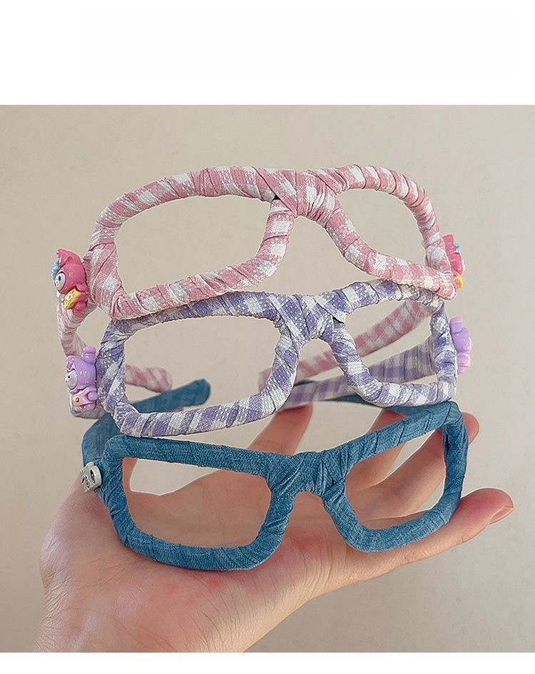 Montatura per occhiali da vista per bambini, fascia elastica per capelli, 2025, nuova moda di alta gamma, con fermagli per capelli, accessori per capelli_voghion.com