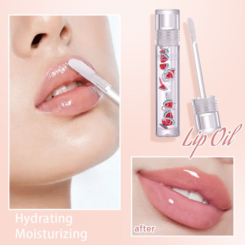 Rossetto trasparente a specchio idratante per labbra Yabaolian Fruit Oil da donna_voghion.com