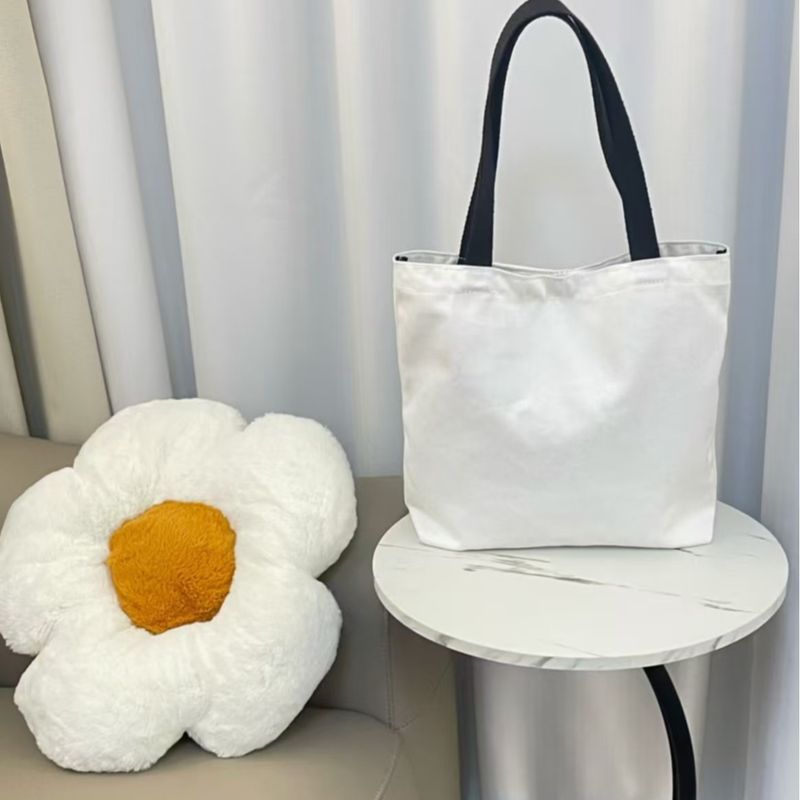 Borsa a tracolla versatile in tela di grande capacità per uomo e donna con chiusura magnetica con cerniera e design tascabile_voghion.com