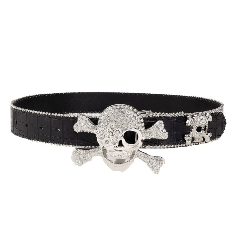 2023 Neuer trendiger personalisierter Totenkopf-Jugend-Punk-Stil-Knopf-Freizeitgürtel_voghion.com