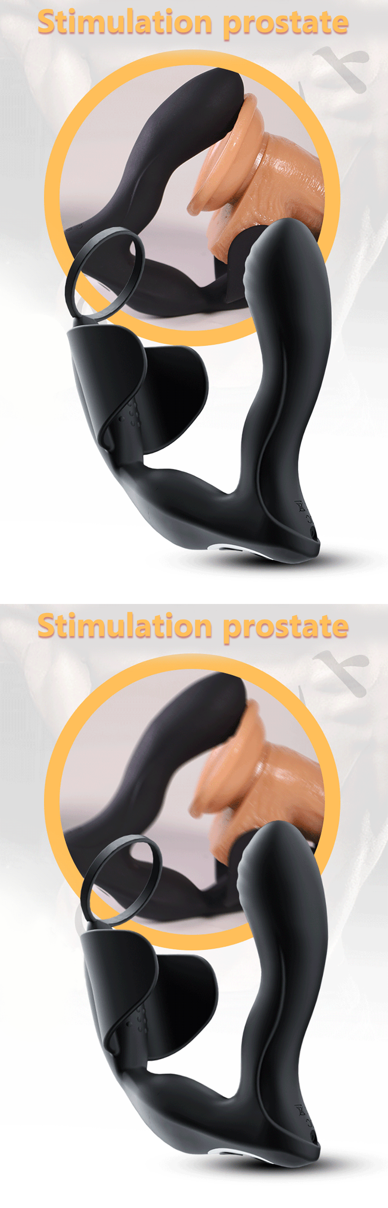 Vibrator Vibrating Anal APP Remote Protate Maage Butt Plug Protate Stimulator Verzögerung Ejakulation Ring Dild_voghion.com