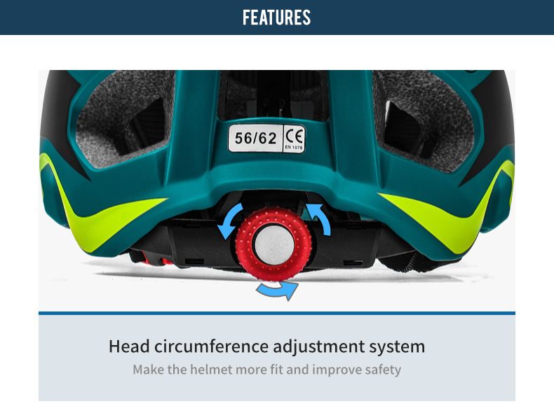 Bike helmet Road mountain bike helmet in one shape riding Line helmet helmet_voghion.com