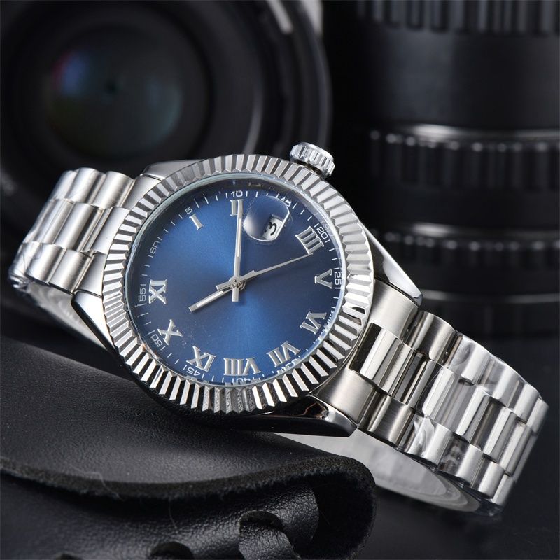 2025 Nuovo orologio da uomo Top Luxury Orologio automatico da uomo Orologio automatico con data Cronografo in lega Specchio Orologio classico_voghion.com