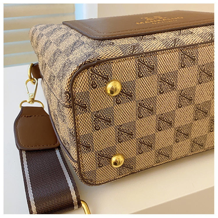 Nuove borse Borse da donna Borse a secchiello Moda Stile caldo Grandi borse a mano con lettere Borse da strada Grande capacità Borsa a tracolla singola_voghion.com