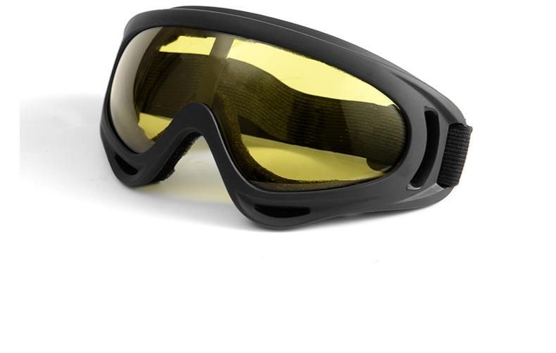 Outdoor Cycling X400 Goggles Motorcycle Windshield Sports Harley Tactical Windproof Mask_voghion.com