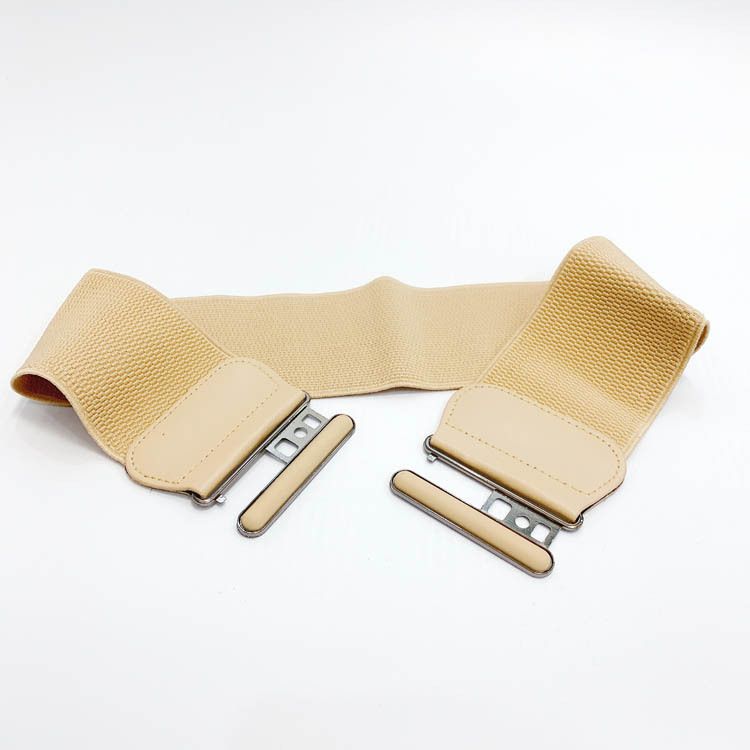 Giacca invernale elasticizzata da donna con cintura decorativa in cotone, per snellire la vita_voghion.com