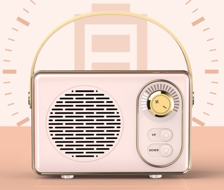 Cross-Border Retro Space Capsule Bluetooth Speaker Gift Radio Mobile Phone High-End Home Nostalgic Super Bass Sound_voghion.com