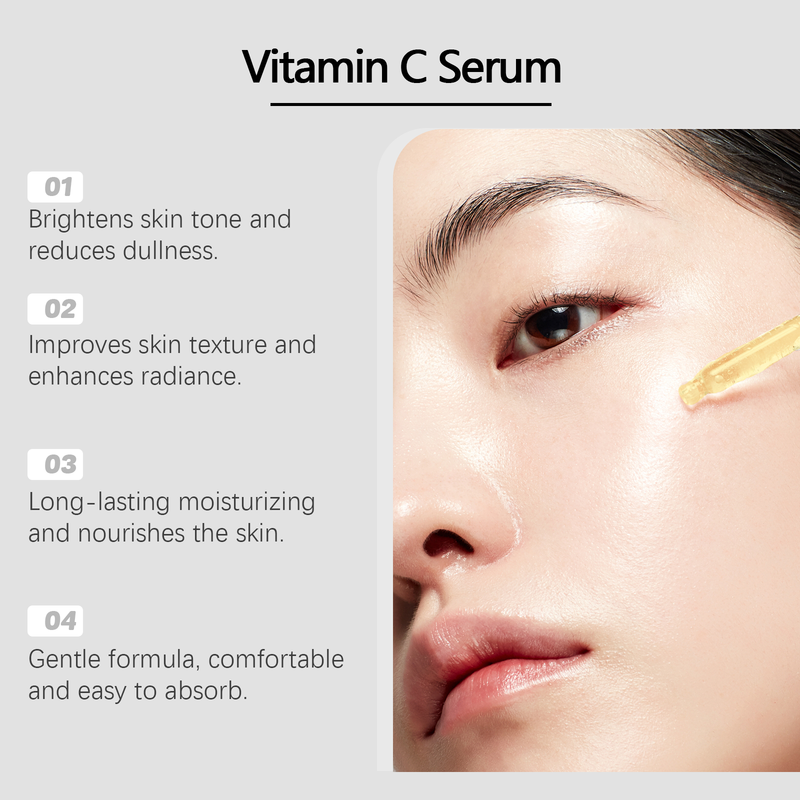 West&Month Vitamin C Facial Essence, Moisturizing And Moisturizing Skin Smooth, Delicate And Even Skin Tone_voghion.com