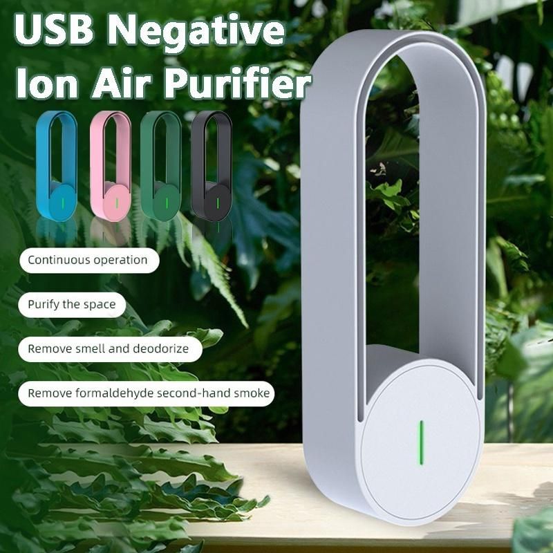 1 Pcs Portable USB Negative Ion Air Purifier Odor Deodorant Durable Remove Dust Remove Formaldehyde_voghion.com