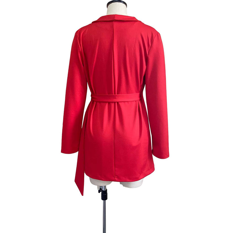 Damen-Kleid für Pendler, Büro, schmale Passform, Trägerrock, großes Kleid_voghion.com