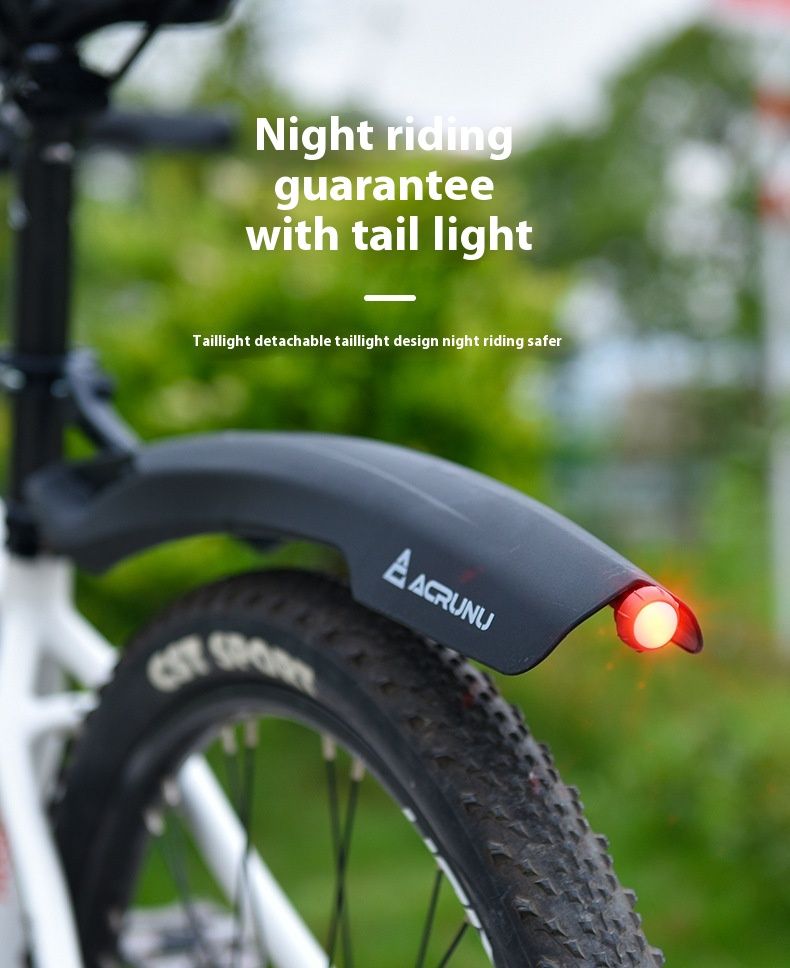 ACRUNU Fahrrad Mountainbike Rad komplett umwickelt Fliesen hinten Kotflügel 26 Zoll Regenschutz_voghion.com