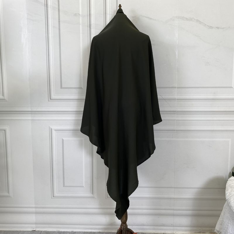 Solid Color Headscarf, Middle East Dubai Turkish Headscarf_voghion.com