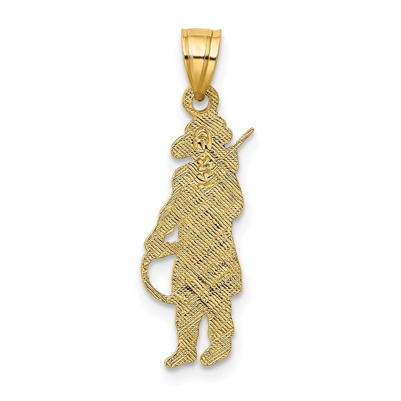 14k Fireman W/Hose Charm_voghion.com