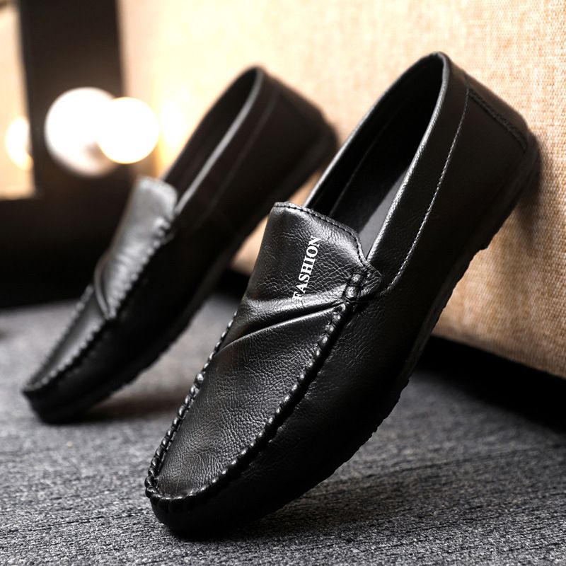 Low Top Men's One Foot Kick, Lefu Shoes, 2025 Anti Slip And Waterproof Thick Soled Formal Attire, Wenzhou Lazy Man,_voghion.com