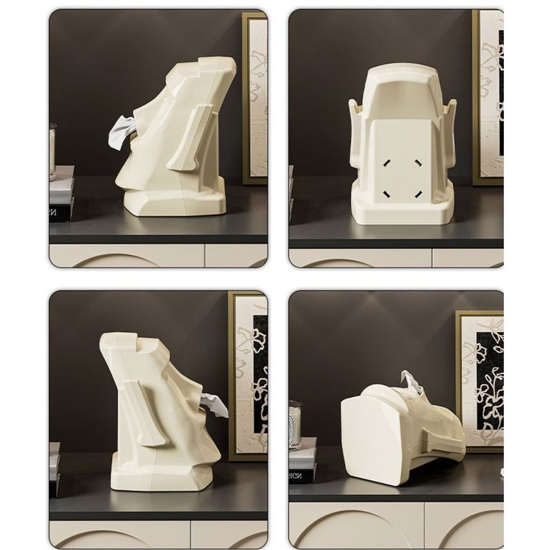 Caja de pañuelos de alta gama, multiusos, creativa y original para decoración de sala de estar, soporte para gafas y auriculares._voghion.com