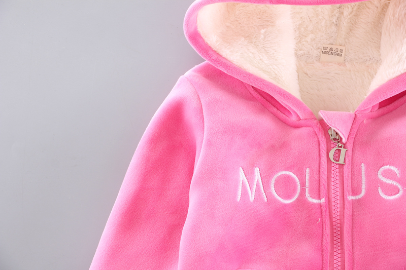 Abbigliamento invernale per bambini per ragazzi e ragazze Tuta in pile ispessita in due pezzi per bambini_voghion.com