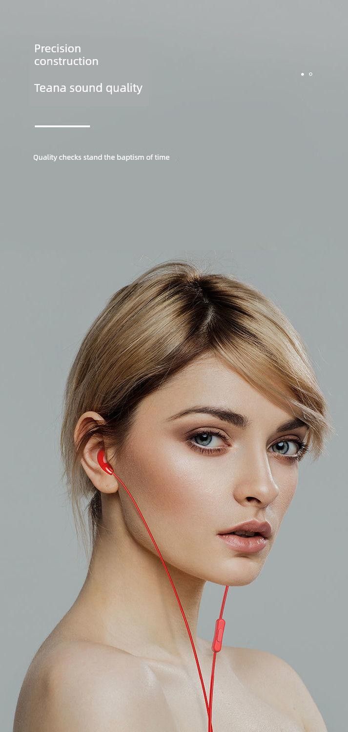 Neuankömmling Ellenbogen-Headset mit Kabel für Vivo iPhone Huawei Android In-Ear-Subwoofer Hohe Klangqualität Ohrstöpselkabel_voghion.com