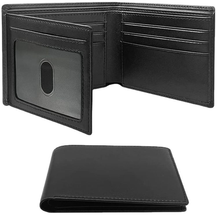 Men's Wallet Card Cases Men's Wallet Carbon Fiber RFID Multi Card Tri Fold Loose Leaf Card Holder Splicing Wallet Wallet_voghion.com