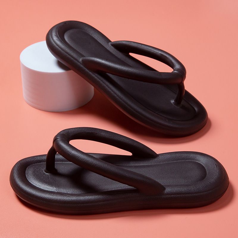 Sapatos femininos de salto grosso, mocassins estilosos para praia e litoral._voghion.com