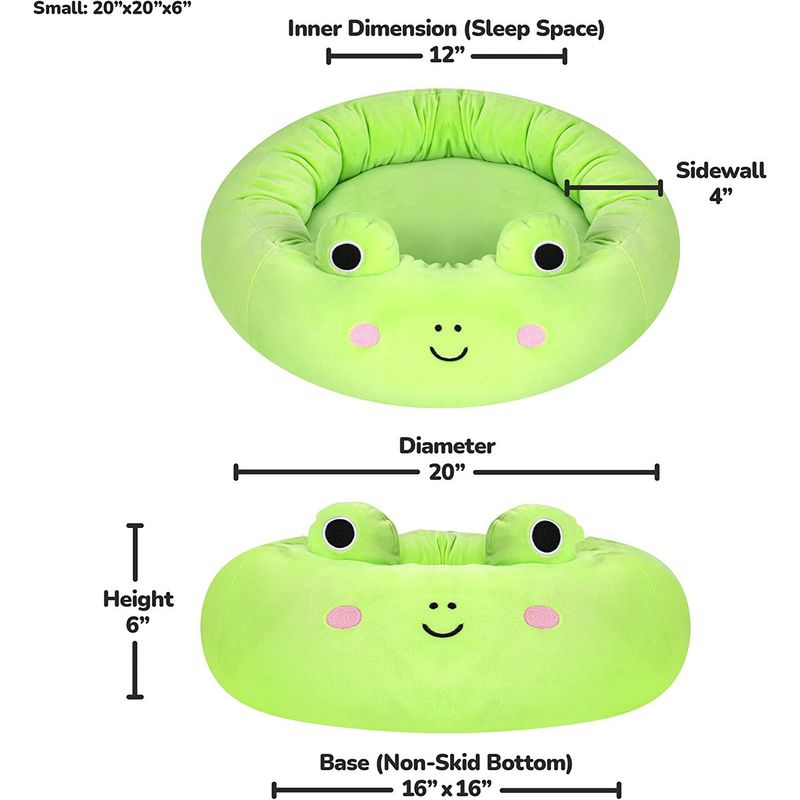Frog Octopus Pineapple Dolphin Pet Dog Cat Universal For Cats And Dogs All Seasons Round House_voghion.com