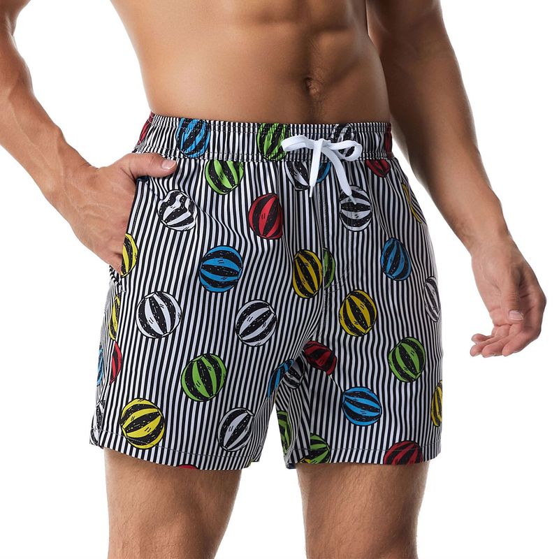 Pantaloni de plajă pentru bărbați 2023, imprimare 3D, comerț exterior transfrontalier european și american, pantaloni de plajă de vară, pantaloni de surf cu uscare rapidă_voghion.com