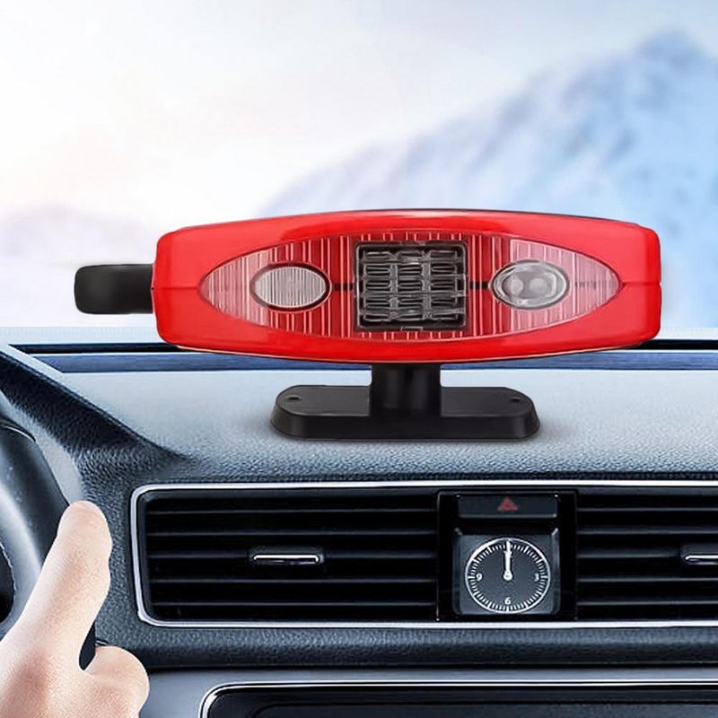 Autotilan huurteenpoisto Kannettava tuulilasi Deer Heater Välittömästi lämmitettävä auto_voghion.com