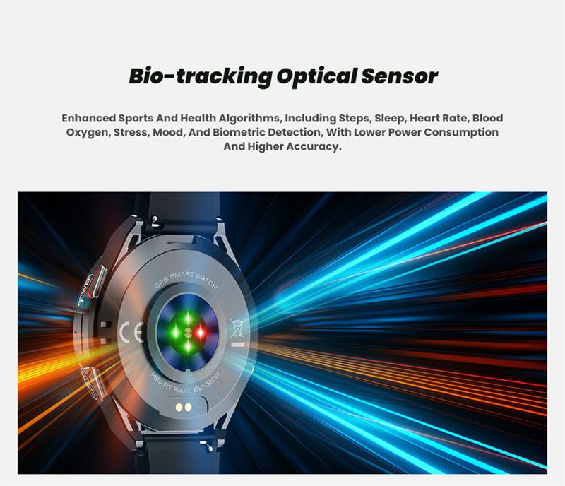Montre connectée professionnelle pour le sport, boussole, GPS, écran AMOLED 1,43", Bluetooth, appels, étanche 10 ATM, nouveau_voghion.com