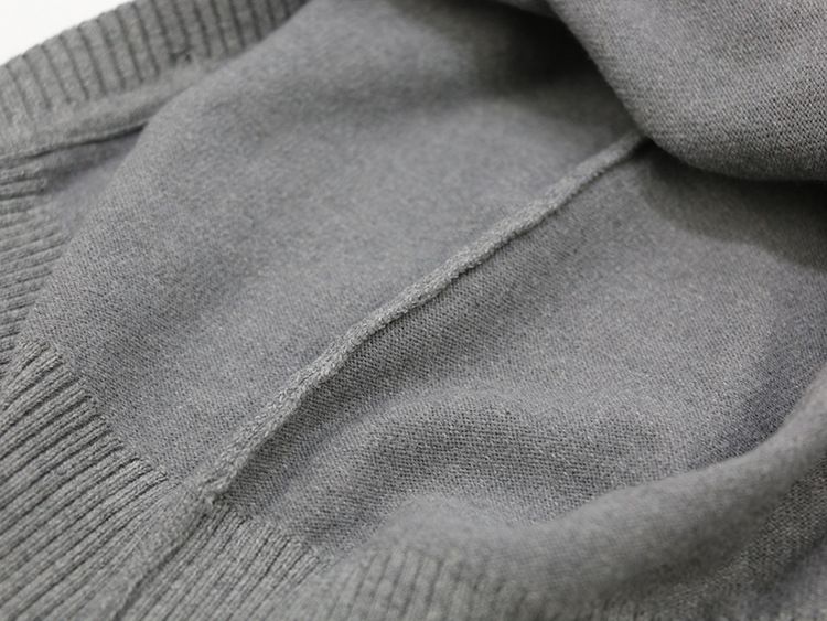 Cardigan d'automne en coton pour enfants, col en v, uniforme scolaire pour enfants, manteau Simple de classe d'université anglaise pour garçons_voghion.com