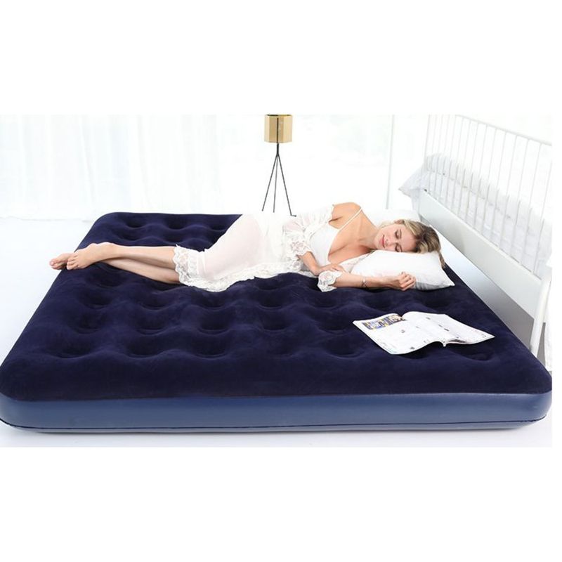 Matelas gonflable double pour la maison, matelas de couchage simple, tente d'extérieur, matelas de sieste, lit pliant_voghion.com