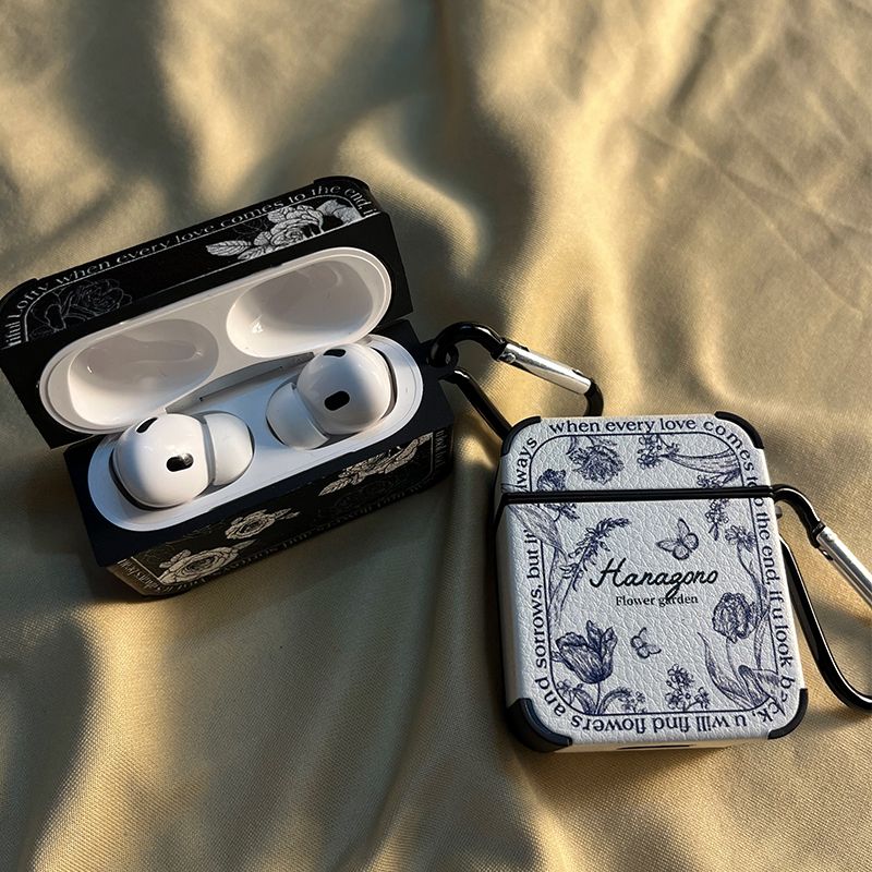 Custodia protettiva a forma di fiore 3 auricolari Bluetooth wireless di seconda generazione in pelle di terza generazione 1 adatti per airpod_voghion.com