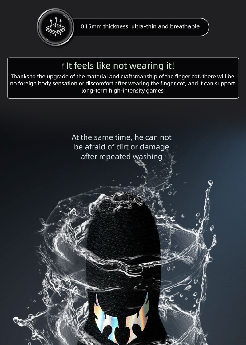 Zkronsky Gaming Finger Sleeves Germany Ultra-Thin Non-Slip Sweatproof Mobile Game Professional Artifact E-Sports_voghion.com