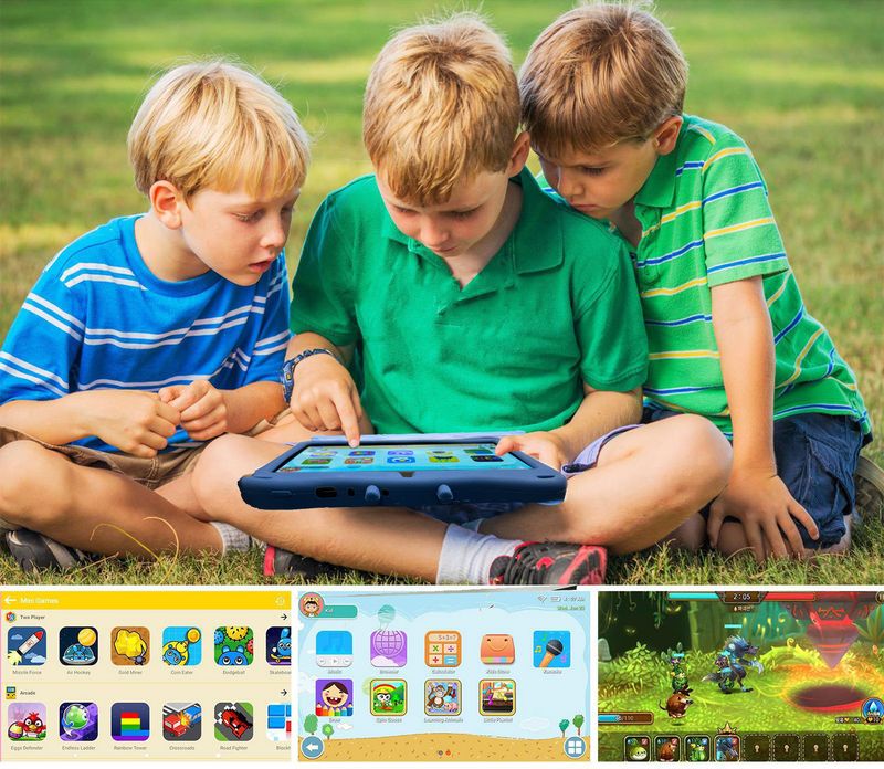 Duurzame 7-inch gaming-kindertablet en studententablet-pc_voghion.com