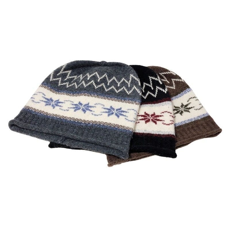 001 Melard Maglia Sichuan West Grande Circonferenza della Testa Lana Per Donna Autunno Inverno Escursionismo Protezione Orecchie Viso Caldo_voghion.com