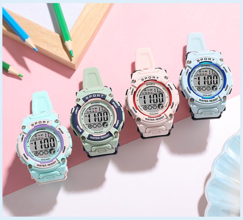 Uus laste elektrooniline õpilaste elektrooniline käekell veekindel sportlik multifunktsionaalne käekell kooliteed alustavatele poistele ja tüdrukutele uus varustus _voghion.com