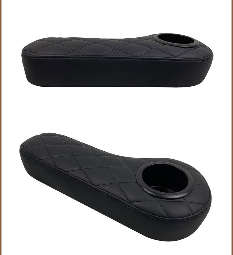 Suitable for CIUB CAR EZGO YAMAHA golf cart armrest with cup holder universal model without drilling_voghion.com