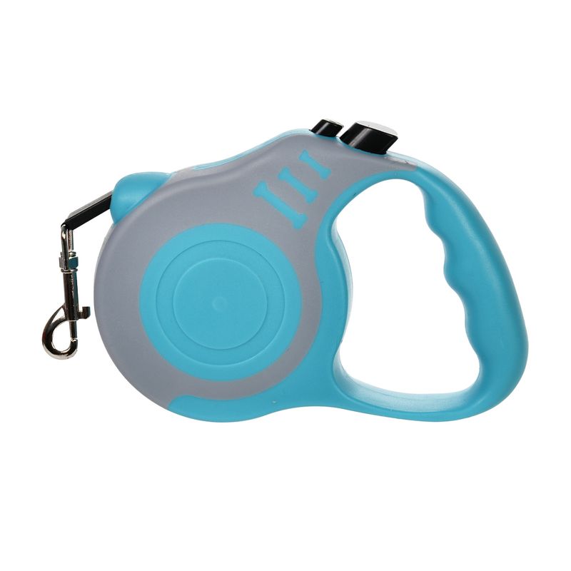 Guinzaglio per cani da 3 m e 5 m, per cani di piccola e media taglia, con corda di trazione automatica retrattile in nylon resistente per cuccioli, Chihuahua, articoli per animali domestici_voghion.com