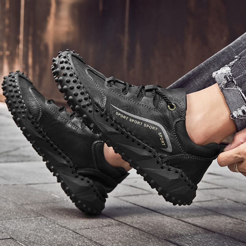 Outdoor Men's Large Size Hiking Casual Running Shoes_voghion.com