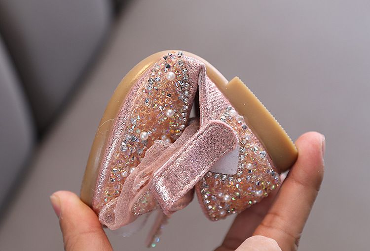 Mädchen Prinzessin Mädchen Kleine Große Baby Kinderschuhe Schleife Lederschuhe Tanzshow Schuhe_voghion.com
