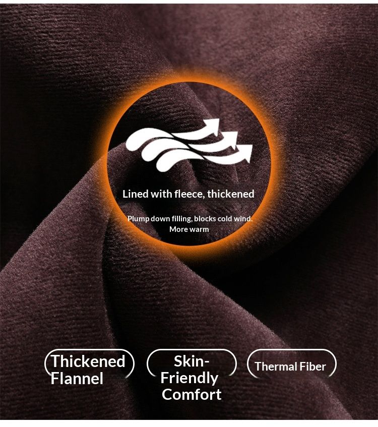 Nordmann Men's Middle-aged And Elderly Thermal Vest Thickened De Velvet Dad's Outfit Cross-border Casual Base Layer Cardigan_voghion.com