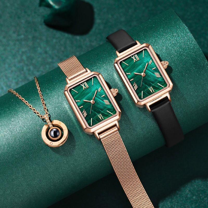 New light luxury ladies small simple temperament small square watch_voghion.com