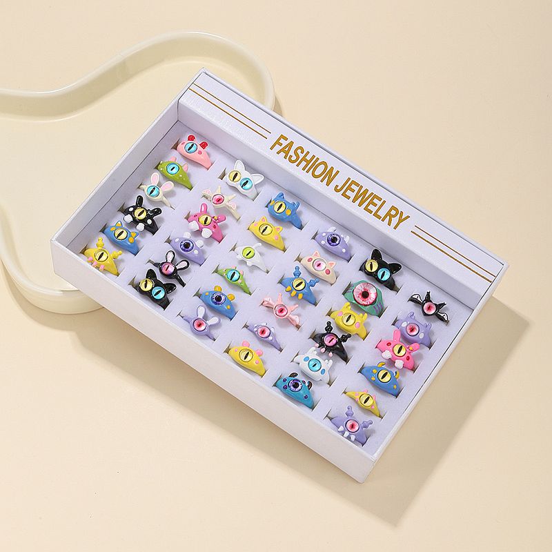 Childlike and Cute Cat Monster for Women's Fashion, Adjustable Opening, Index Finger Ring, Internet Celebrity,_voghion.com