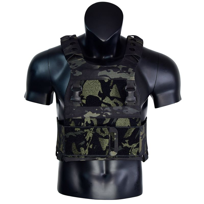 EST-FSCK Low-Profile Tactical Vest – Pharaoh-Inspired Lightweight Plate Carrier With Adjustable Cummerbund & MOLLE Panels_voghion.com