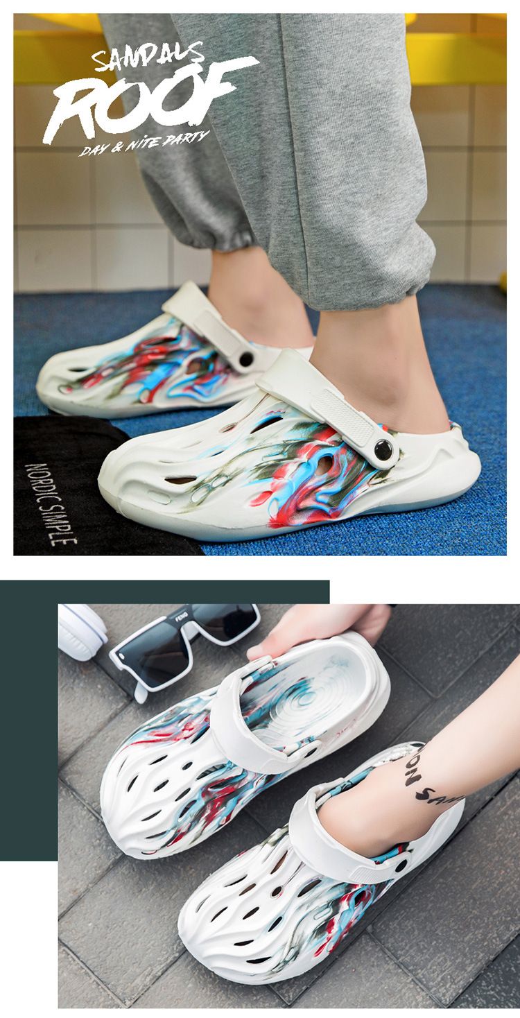 Men's Non-slip Wear Sports Sandals For Beach Slippers_voghion.com