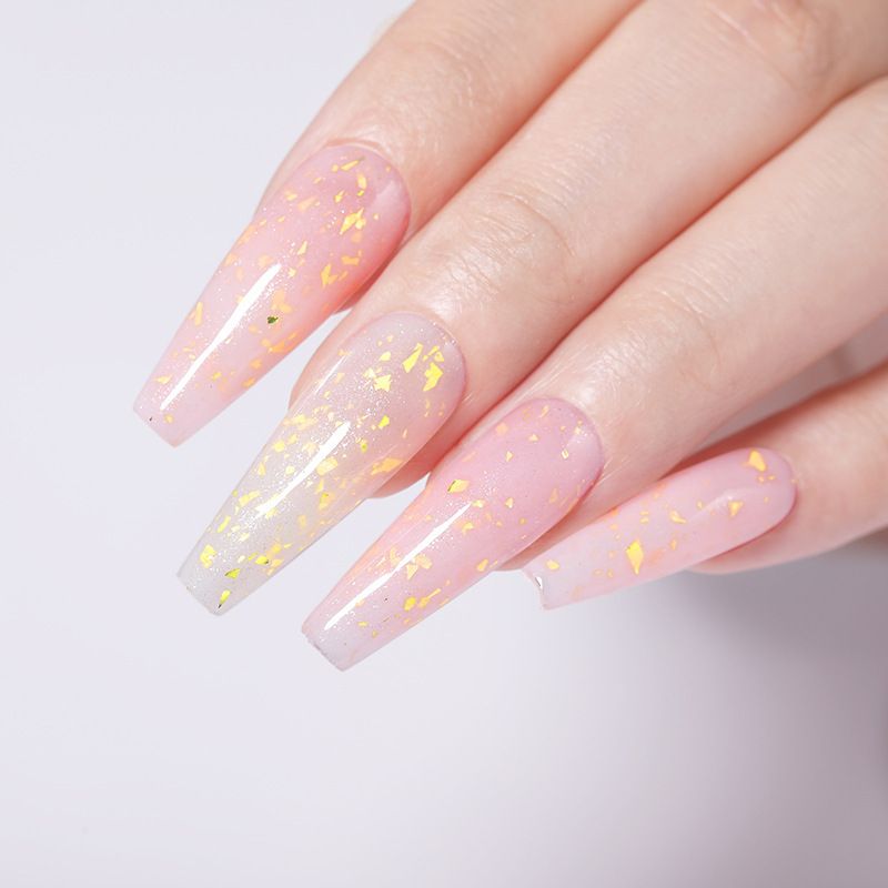 Set di gel per unghie multiuso UR SUGAR - Base in gomma diamantata frantumata senza mordenzatura, smalto temperato - Top coat gratuito e base rimovibile_voghion.com